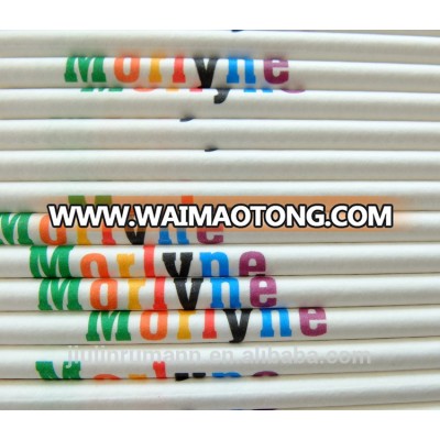 FDA approved printed paper lollipop stick